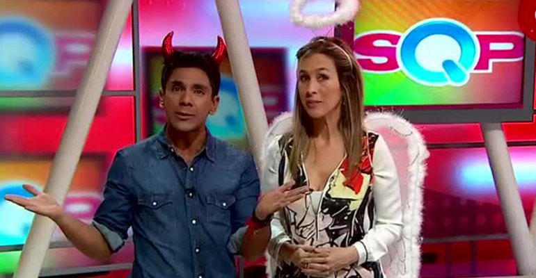 Famosos visten a sus pares: ¿Qué disfraz le pondrías en Halloween?