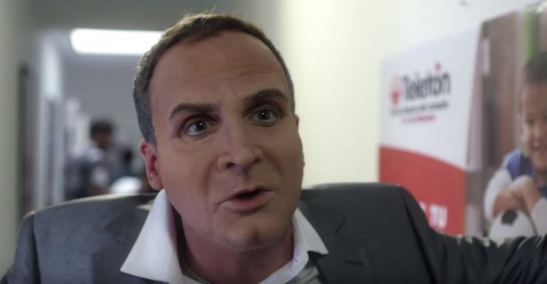 Stefan Kramer imitó a Luis Jara y Don Francisco en la previa de la Teletón 2015