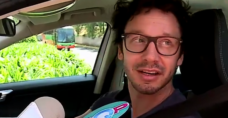 Benjamín Vicuña volvió a Chile y habló sobre quiebre sentimental con Pampita