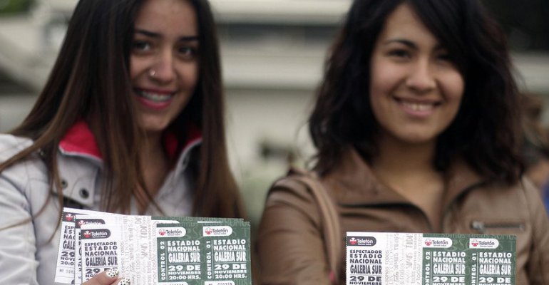 Entradas de la Teletón 2015 se dieron de forma gratuita para el Teatro y el Estadio
