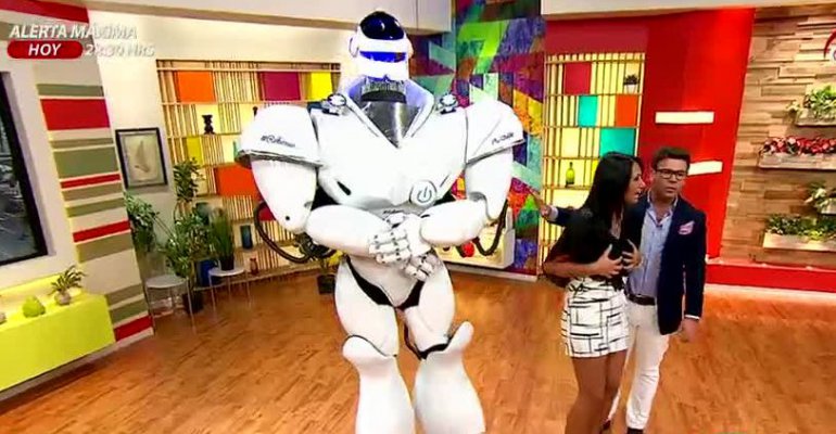 Conoce a Robozao el nuevo integrante del matinal de Chilevisión