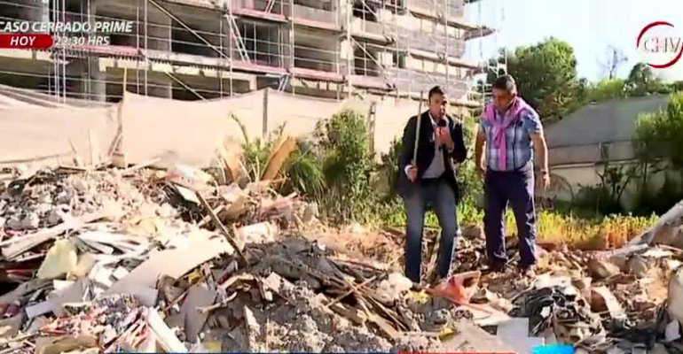 Hombre denuncia que su patio se convirtió en vertedero de constructora - Parte 1