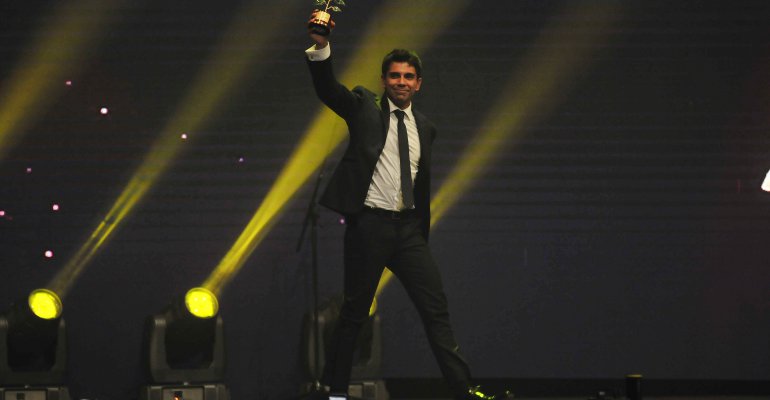 Juan Pablo Queraltó dedicó su premio a Ítalo Passalacqua