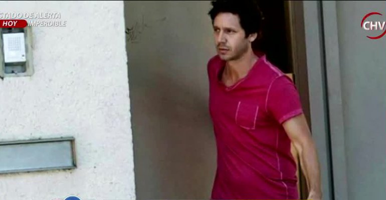 Benjamín Vicuña llegó a Chile escoltado por su madre