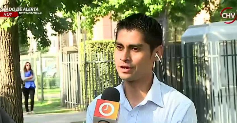 Carabineros obligó a bajar de la micro a hombre que portaba pistola de agua