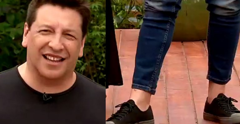 JC Rodríguez recibió burlas de sus compañeros por su vestimenta