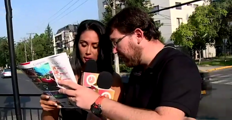 Pamela Díaz leyó las noticias y entregó el horóscopo en su particular estilo - Parte 2