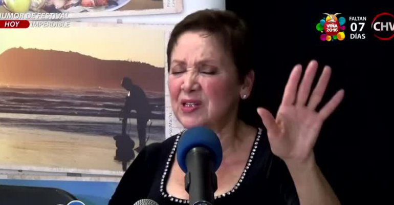 Gloria Benavides desmintió romance con Don Francisco