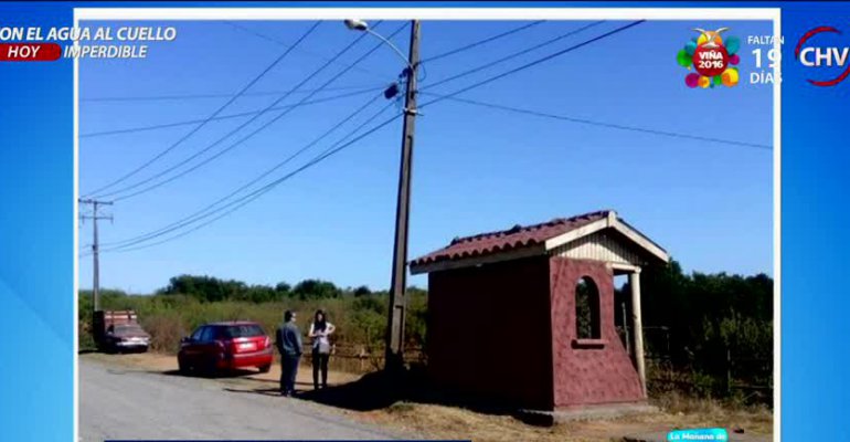 Paradero de micros en Tomé fue construido al revés