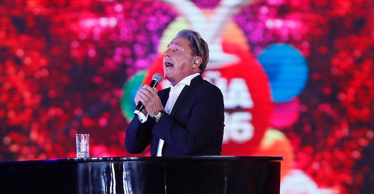 Ricardo Montaner inauguró la Gala del Festival de Viña cantando