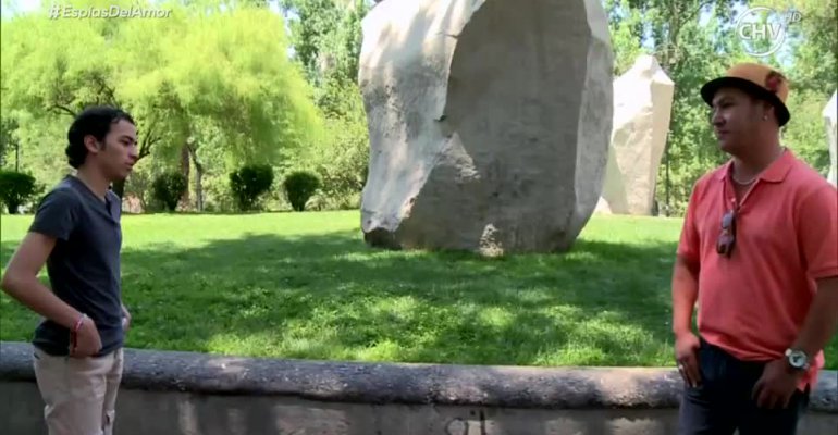 El cara a cara entre Luis y el colombiano que lo engañó para viajar a Chile