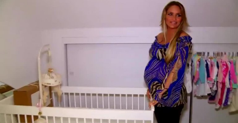 Kenita Larraín nos mostró su hogar a días de dar a luz