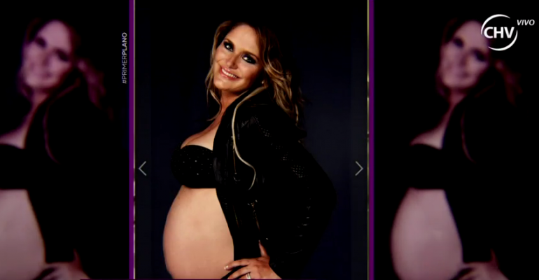 Kenita Larraín: contó detalles de sus 8 meses de embarazo