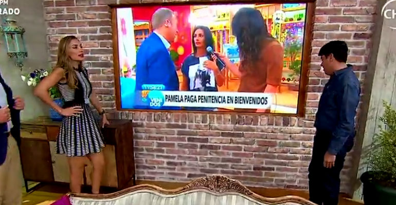 Pamela Díaz le llevó sopaipillas a Tonka y Martín Cárcamo - Parte 2