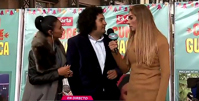 Botota y Pamela Díaz se tomaron premiación de Reina Guachaca