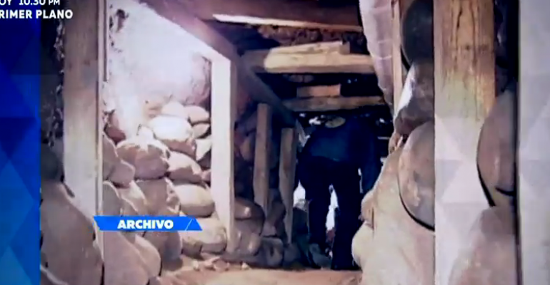 El impactante túnel de Colina descubierto hace 8 años