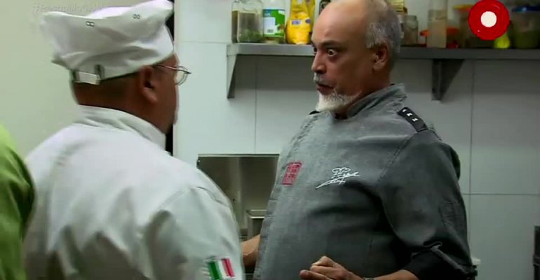 El chef Maurelli no aguantó y abortó la misión de ayudar al restaurant Arco y Baleno