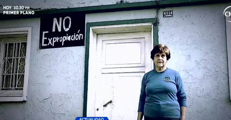 Abuelitas serán expropiadas por corredor de Transantiago