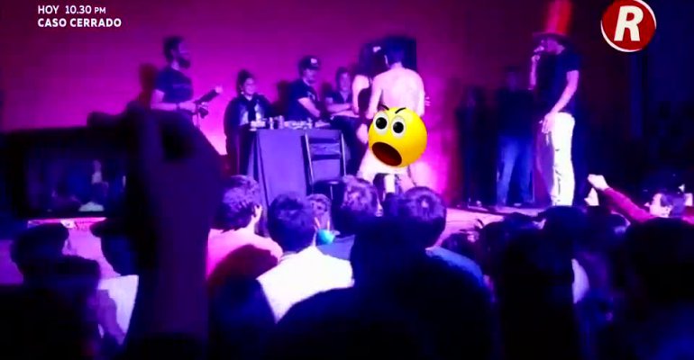 Pilar Ruiz golpeó a hombre que trató de tocarla en show - Parte 1