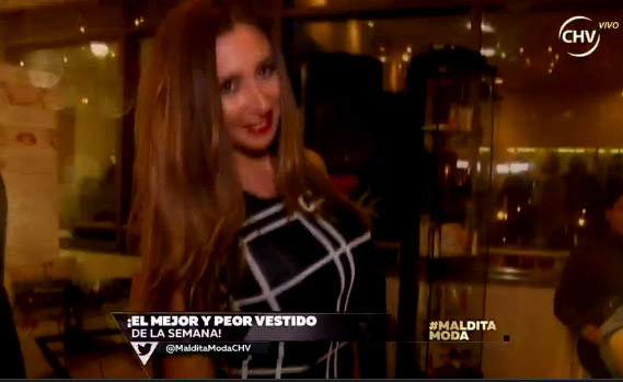 Nicole Moreno fue la mejor vestida de la semana - Parte 1