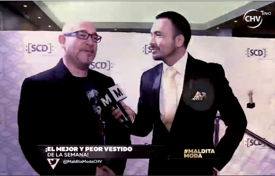 Juan Andrés Salfate fue elegido el peor vestido de la semana