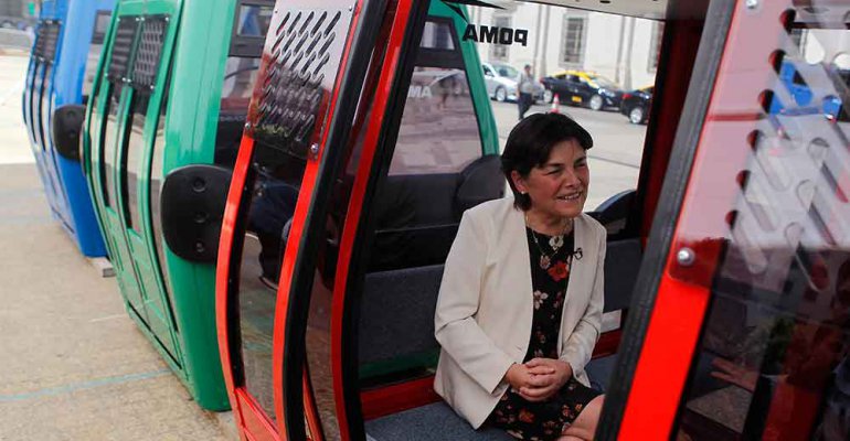 Ministra de Vivienda detalló el estreno del nuevo teleférico