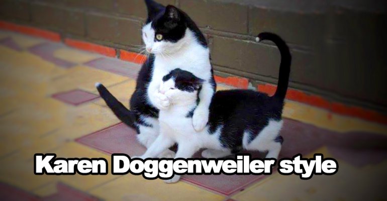 Karen Doggenweiler víctima de memes tras supuesto “tapaboca”