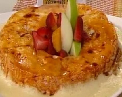 Leche nevada en molde