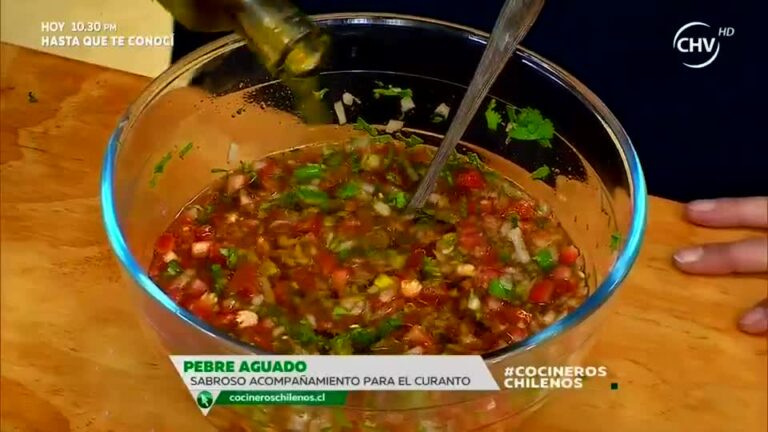 Conoce cómo se hace el pebre aguado