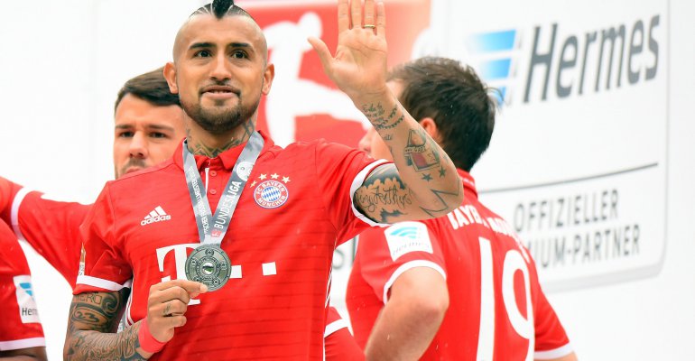 Arturo Vidal lució polera de 650 mil pesos en Estados Unidos