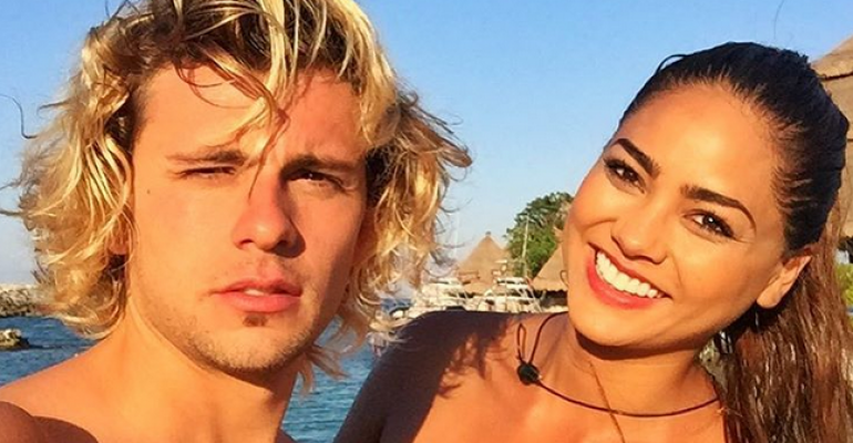 Camila Recabarren presentó a Joaquín a sus padres e hija