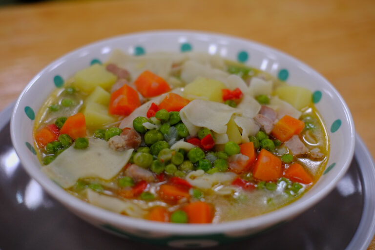 Pantrucas con caldo de pavo - Parte 3