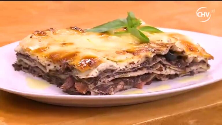 Lasagna de morcillas y tres salsas - Parte 3