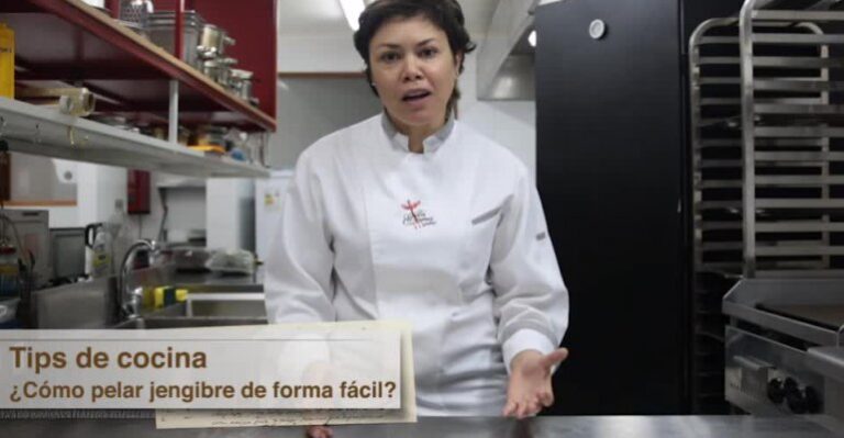 ¿Cómo pelar jengibre fácilmente?