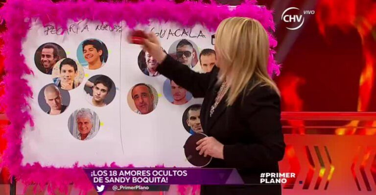 La pizarra de La Abuela explica los amores de Sandy Boquita - Parte 1