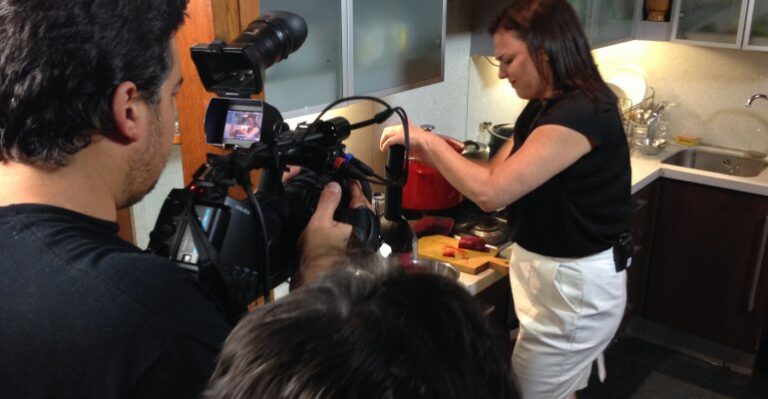 Berta Lasala fue la primera anfitriona de La Divina Comida