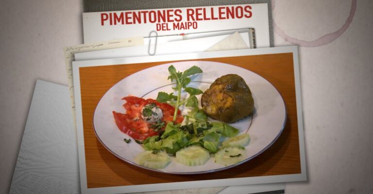 Pimentones rellenos del Maipo, la entrada de Pangal