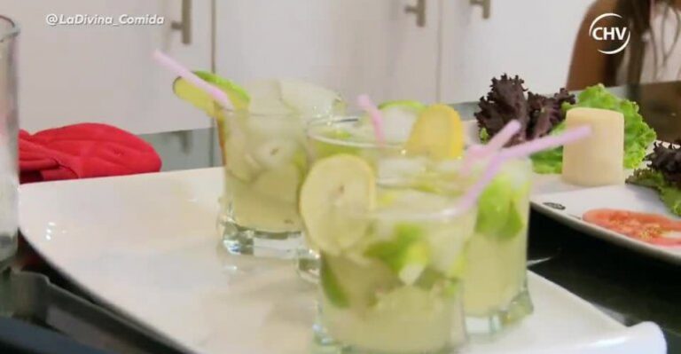 La caipiroska de Fabricio para el aperitivo