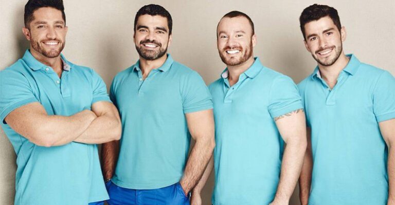 Cuatro guapos dentistas causan furor en las mujeres