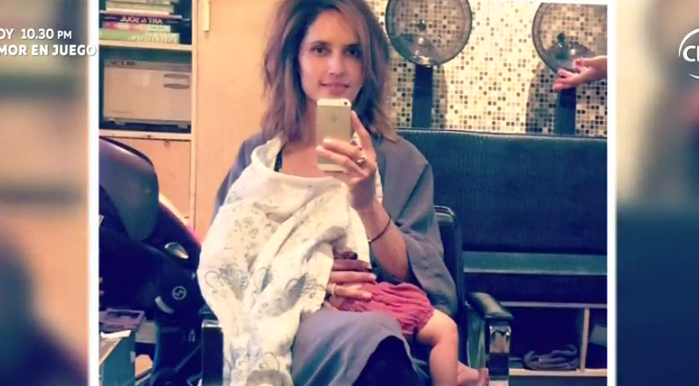 Leonor Varela y el debate al amamantar a hija de 17 meses