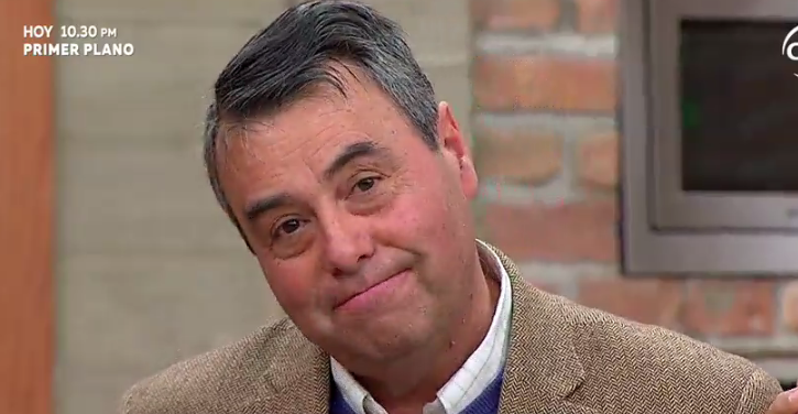 Inspector Vallejo se emocionó por su cumpleaños