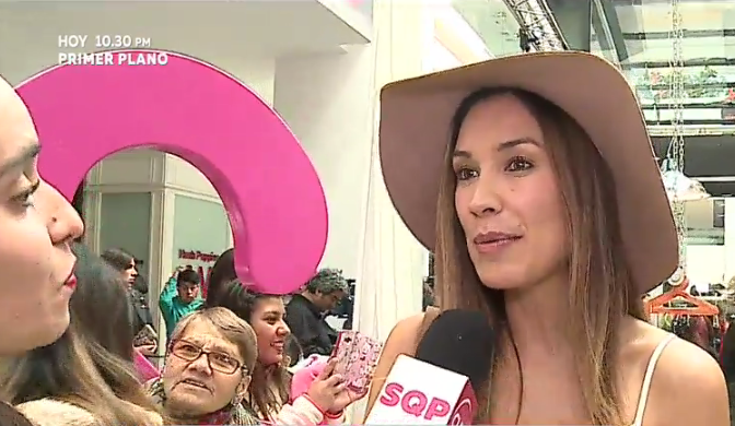 Abuela se robó la película en entrevista de Vanessa Borghi