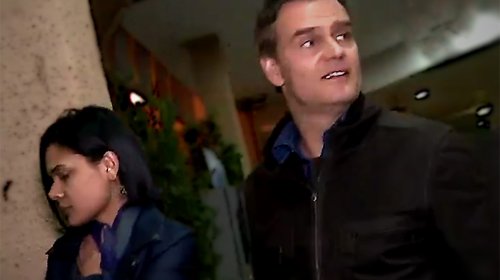 La romántica foto de Amaro Gómez Pablos y Marly Aponte