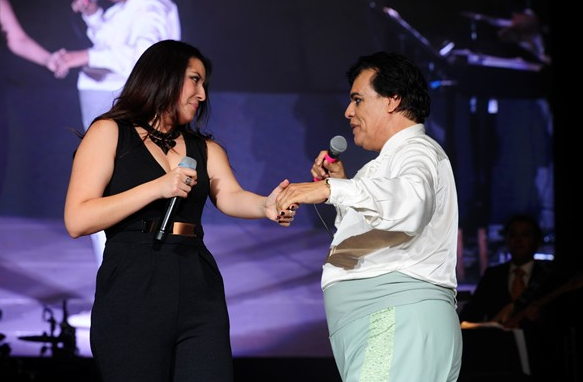 El día que María José Quintanilla cantó con Juan Gabriel
