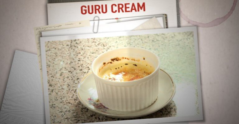 Claudio Moreno nos presentó un postre de Guru Cream