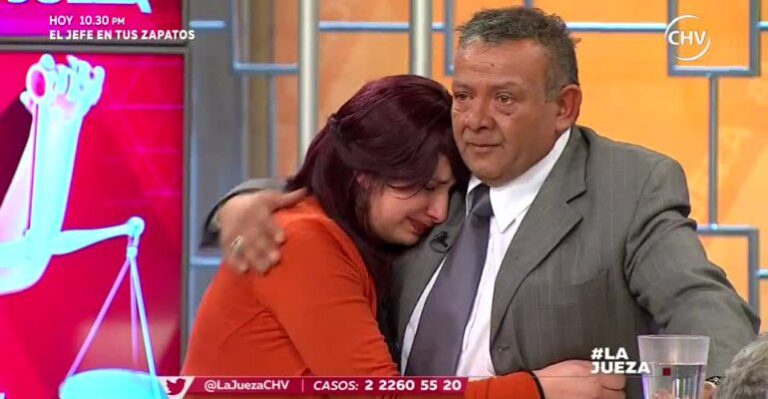 Emocionante caso: Rosa fue en busca de su verdadero padre a La Jueza