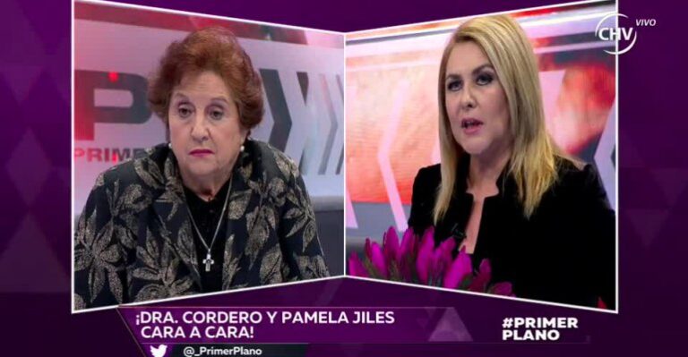 Doctora Cordero y Pamela Jiles tuvieron tenso cara a cara - Parte 1