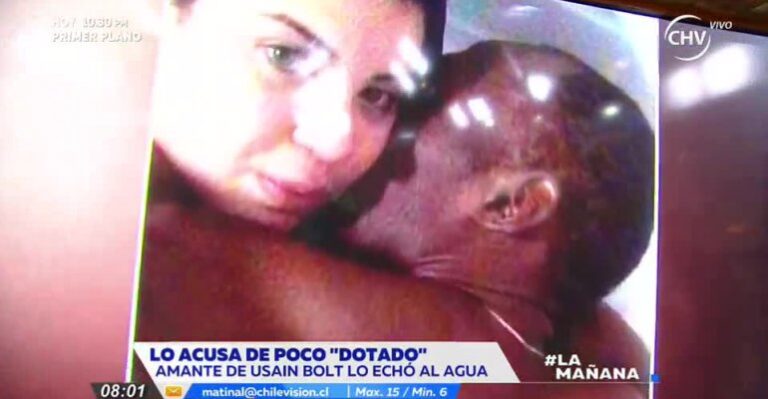 Amante de Usain Bolt lo acusó de poco dotado