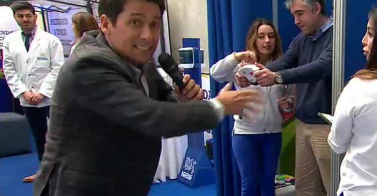 El nutrimóvil llegó a motivar a La Mañana de Chilevisión