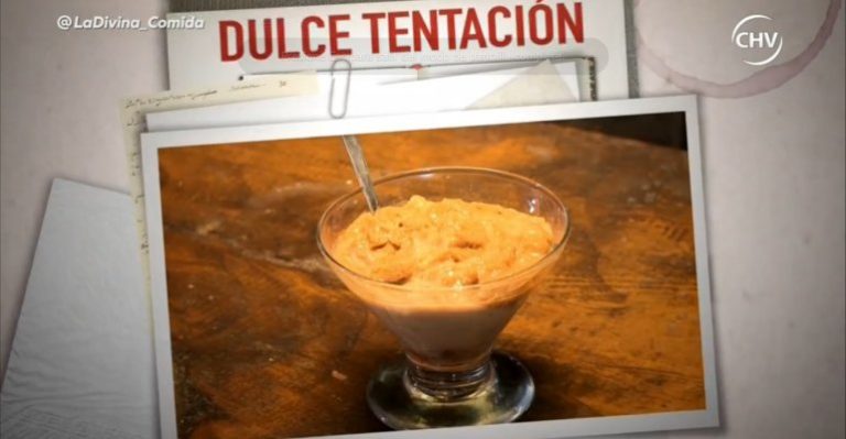 Juan Falcón sorprendió con su postre: Dulce Tentación